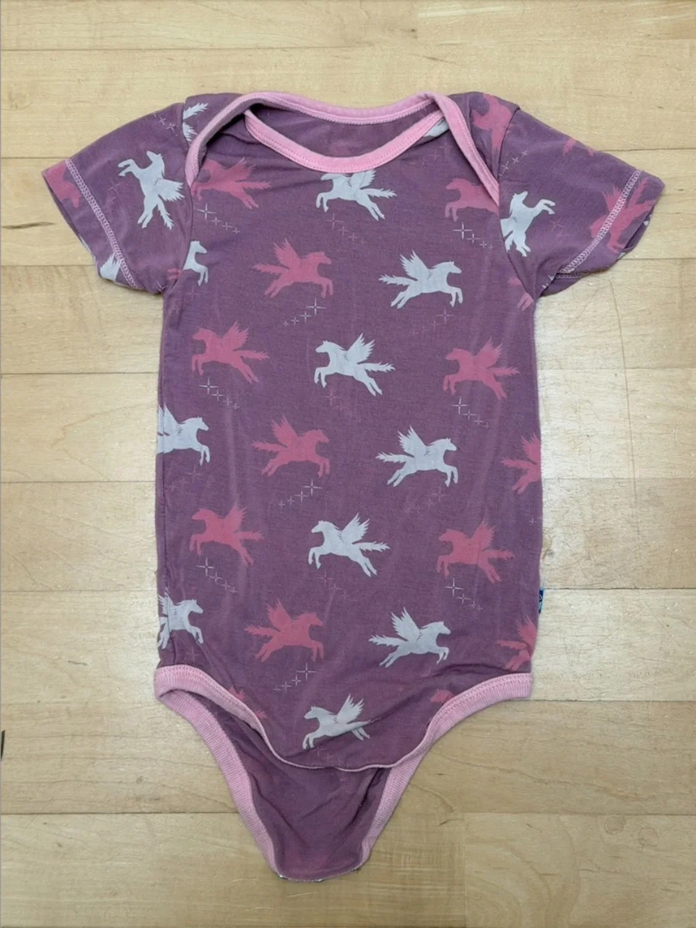 Kickee Pants Unicorn/ Horse Onesie with RufflesSize 12-18M